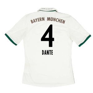 Bayern Munich 2013-14 Away Shirt (L) (Very Good) (Dante 4)_1