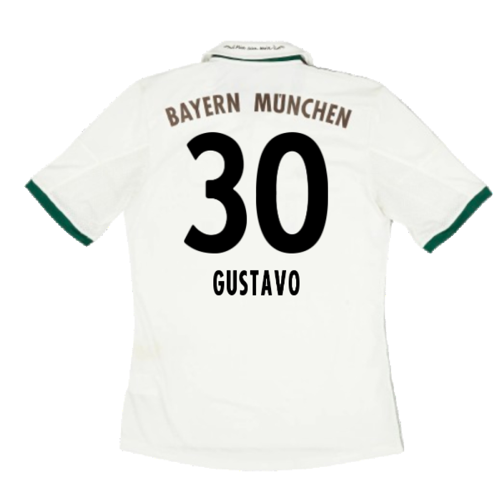 Bayern Munich 2013-14 Away Shirt (Excellent) (Gustavo 30)_1