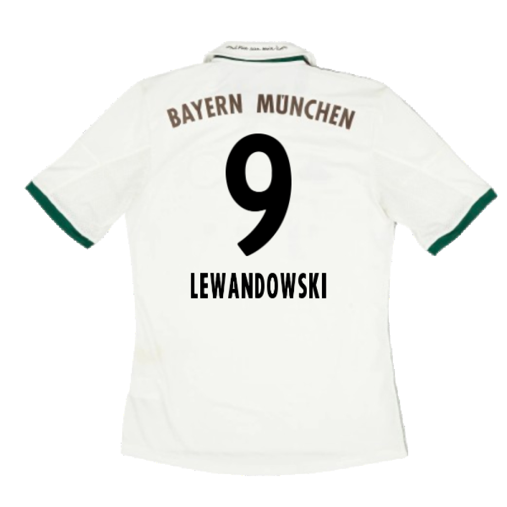 Bayern Munich 2013-14 Away Shirt (L) (Very Good) (Lewandowski 9)_1
