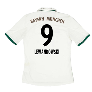 Bayern Munich 2013-14 Away Shirt (L) (Very Good) (Lewandowski 9)_1