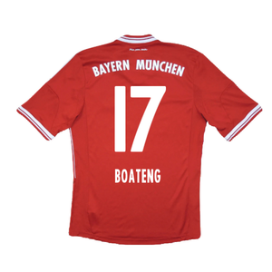 Bayern Munich 2013-14 Home Shirt (Excellent) (Boateng 17)_1