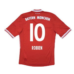 Bayern Munich 2013-14 Home Shirt (S) (Excellent) (Robben 10)_1