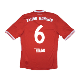 Bayern Munich 2013-14 Home Shirt (S) (Excellent) (Thiago 6)_1