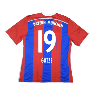 Bayern Munich 2014-15 Home Shirt (S) (Mint) (Gotze 19)_1