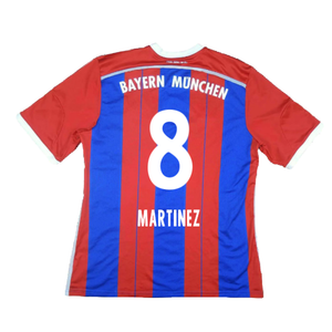 Bayern Munich 2014-15 Home Shirt (S) (Excellent) (Martinez 8)_1