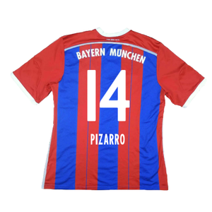 Bayern Munich 2014-15 Home Shirt (S) (Excellent) (Pizarro 14)_1