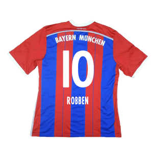 Bayern Munich 2014-15 Home Shirt (S) (Mint) (Robben 10)_1