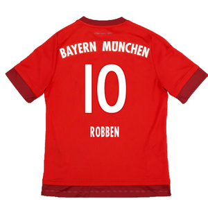 Bayern Munich 2015-16 Home Shirt (M) (Mint) (Robben 10)_1