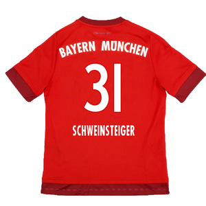 Bayern Munich 2015-16 Home Shirt (XL) (Very Good) (Schweinsteiger 31)_1