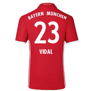 Bayern Munich 2016-17 Home Shirt (Excellent) (Vidal 23)_1