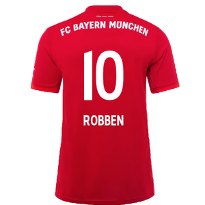 Bayern Munich 2019-20 Home Shirt (Mint) (ROBBEN 10)_1