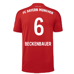 Bayern Munich 2020-21 Home Shirt (L) (Mint) (BECKENBAUER 6)_1