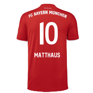 Bayern Munich 2020-21 Home Shirt (L) (Mint) (MATTHAUS 10)_1