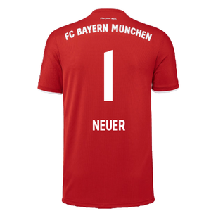 Bayern Munich 2020-21 Home Shirt (L) (Mint) (NEUER 1)_1