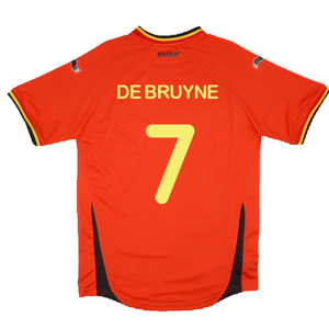 Belgium 2014-2015 Home Shirt (XL) (Excellent) (De Bruyne 7)_1