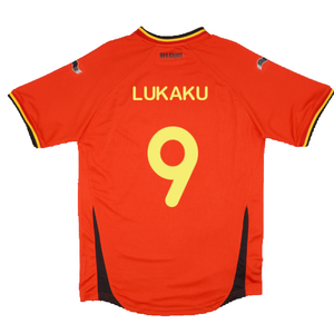 Belgium 2014-2015 Home Shirt (XL) (Excellent) (Lukaku 9)_1