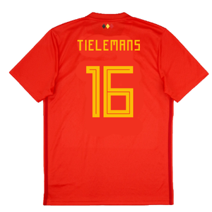 Belgium 2018-19 Home Shirt (XL) (Good) (Tielemans 16)_1