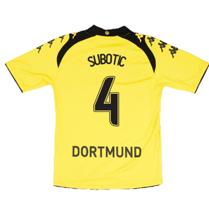 Borussia Dortmund 2009-10 Home Shirt (Very Good) (Subotic 4)_1