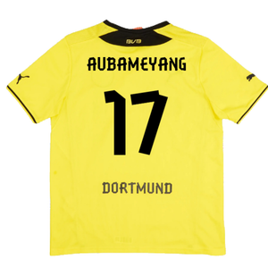 Borussia Dortmund 2013-14 Home Shirt (Very Good) (Aubameyang 17)_1