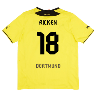 Borussia Dortmund 2013-14 Home Shirt (XL) (Very Good) (Ricken 18)_1