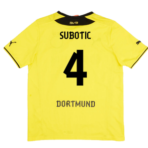 Borussia Dortmund 2013-14 Home Shirt (XL) (Very Good) (Subotic 4)_1