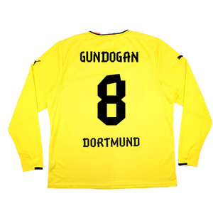 Borussia Dortmund 2013-14 Special Winter Edition Long Sleeve Home Shirt (2XL) (Very Good) (Gundogan _1