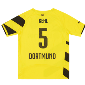 Borussia Dortmund 2014-15 Home Shirt (Very Good) (Kehl 5)_1