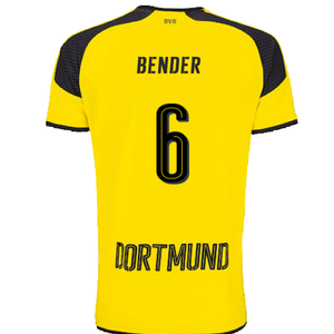 Borussia Dortmund 2016-17 European Home Shirt (L) (Excellent) (Bender 6)_1