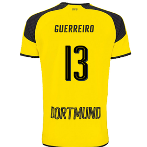 Borussia Dortmund 2016-17 Champions League Home Shirt (Excellent) (Guerreiro 13)_1