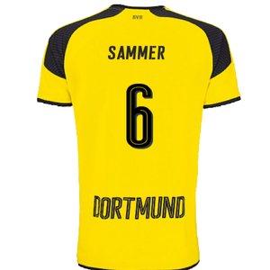 Borussia Dortmund 2016-17 Champions League Home Shirt (Mint) (Sammer 6)_1