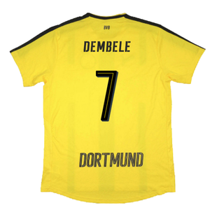 Borussia Dortmund 2016-17 Home Shirt (S) (Excellent) (Dembele 7)_1