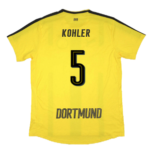 Borussia Dortmund 2016-17 Home Shirt (L) (Excellent) (Kohler 5)_1