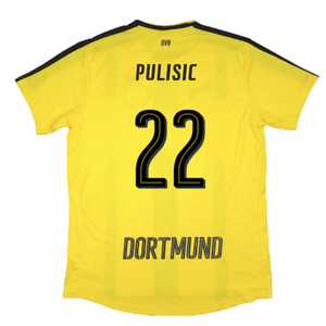 Borussia Dortmund 2016-17 Home Shirt (L) (Excellent) (Pulisic 22)_1