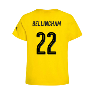 Borussia Dortmund 2016-17 Puma German Cup T Shirt (L) (Bellingham 22) (BNWT)_1