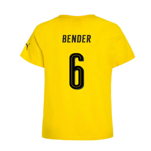 Borussia Dortmund 2016-17 Puma German Cup T Shirt (L) (Bender 6) (BNWT)_1