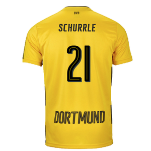 Borussia Dortmund 2017-18 Home Shirt (L) (Excellent) (Schurrle 21)_1