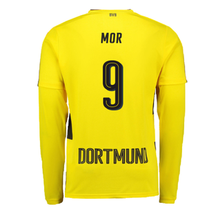 Borussia Dortmund 2017-18 Long Sleeve Home Shirt (S) (Excellent) (Mor 9)_1