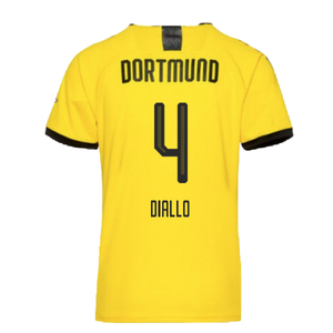 Borussia Dortmund 2019-20 Home Shirt (L) (Excellent) (DIALLO 4)_1