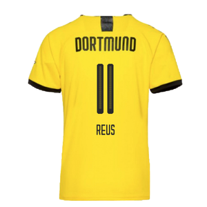 Borussia Dortmund 2019-20 Home Shirt (L) (Excellent) (REUS 11)_1