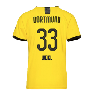 Borussia Dortmund 2019-20 Home Shirt (L) (Excellent) (WEIGL 33)_1