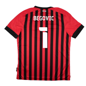 Bourenmouth 2021-22 Home Shirt (Sponsorless) (XL) (Excellent) (Begovic 1)_1