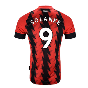 Bournemouth 2022-23 Home Shirt (Sponsorless) (L) (SOLANKE 9) (Excellent)_1