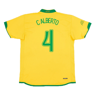 Brazil 2006-2008 Home Shirt (XXL) (Good) (C Alberto 4)_1