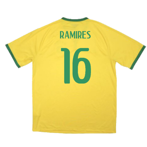 Brazil 2014-15 Home Shirt (Excellent) (Ramires 16)_1