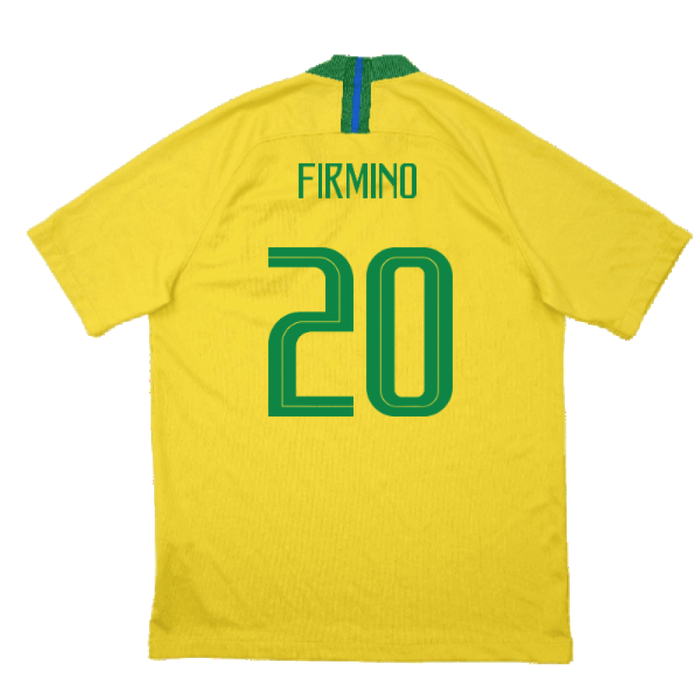 Brazil 2018-19 Home Shirt (Good) (Firmino 20)