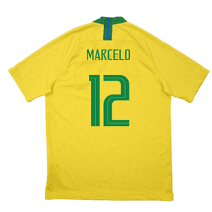 Brazil 2018-19 Home Shirt (Excellent) (Marcelo 12)_1