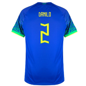 Brazil 2022-23 Away Shirt (XSB) (Mint) (Danilo 2)_1