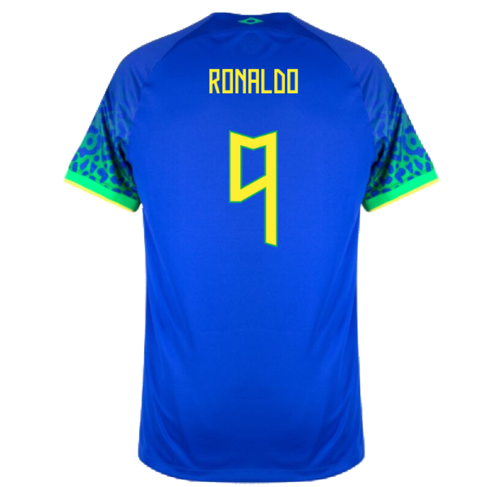 Brazil 2022-23 Away Shirt (XSB) (Mint) (Ronaldo 9)