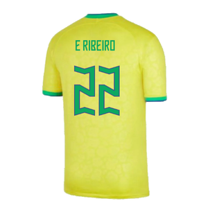 Brazil 2022-23 Home Shirt (Baby) (3-6 months) (Excellent) (E Ribeiro 22)_1