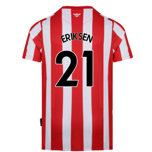 Brentford 2021-23 Home Shirt (S) (Mint) (ERIKSEN 21)_1